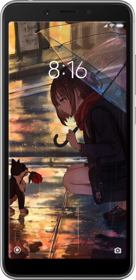 2D пластиковый чехол Anime для Xiaomi Redmi 6 - 6609t-1521 изображение 