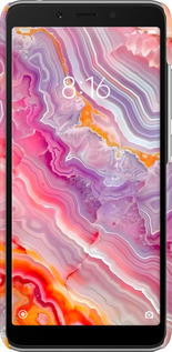 3D пластиковий матовий чехол Мрамор 2 для Xiaomi Redmi 6A - 6307m-1531 изображение 