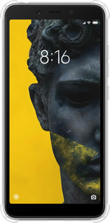 Силіконовий протиударний с посиленими кутами чехол Статуя арт для Xiaomi Redmi 6A - 6330sp-1531 изображение 
