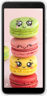 Силіконовий протиударний с посиленими кутами чехол Печиво для Xiaomi Redmi 6A - 6693sp-1531 изображение 