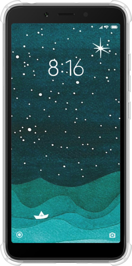 Силикон с усиленными углами чехол № 5412 для Xiaomi Redmi 6A - 5412sp-1531 изображение 