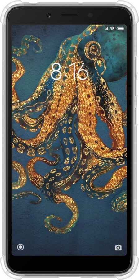 Силикон с усиленными углами чехол № 5433 для Xiaomi Redmi 6A - 5433sp-1531 изображение 