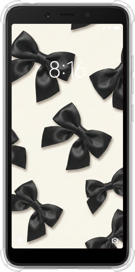 Силіконовий протиударний с посиленими кутами чехол Dark Coquette для Xiaomi Redmi 6A - 6765sp-1531 изображение 