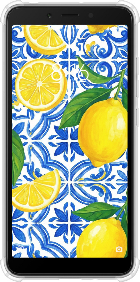 Силикон с усиленными углами чехол Grocery Girl Italian Summer для Xiaomi Redmi 6A - 6766sp-1531 изображение 