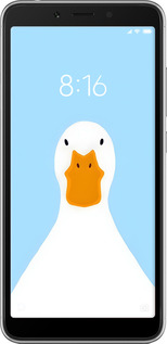 Силиконовый чехол Гусь для Xiaomi Redmi 6A - 6350u-1531 изображение 