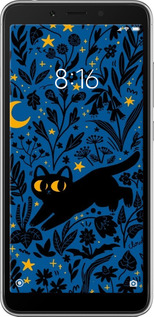 Силиконовый чехол Летняя ночь для Xiaomi Redmi 6A - 6472u-1531 изображение 