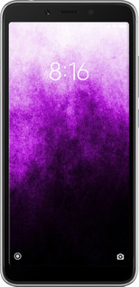 Силиконовый чехол Абстрактная композиция в фиолетовых тонах для Xiaomi Redmi 6A - 6478u-1531 изображение 