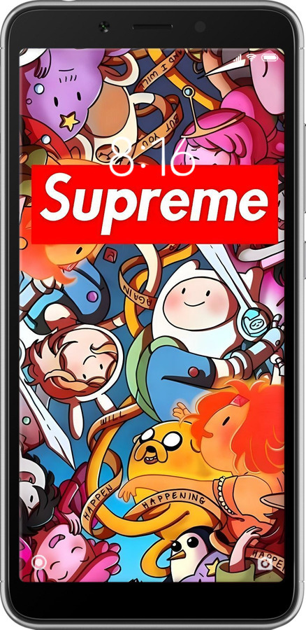 Силиконовый чехол Суприм для Xiaomi Redmi 6A - 6379u-1531 изображение 