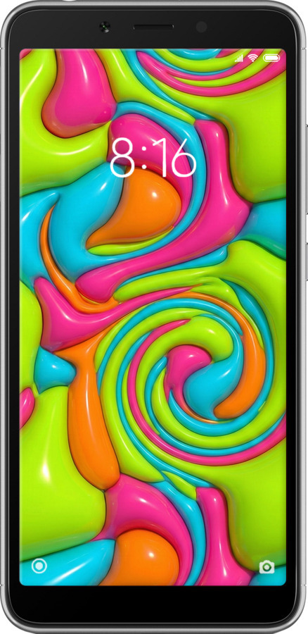 Силиконовый чехол Y2K Jelly Dream для Xiaomi Redmi 6A - 6780u-1531 изображение 