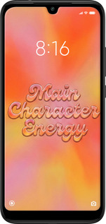 TPU чехол Aura Gradient Main Character Energy Aesthetic Y2K для Xiaomi Redmi 7 - 6783b-1669 изображение 