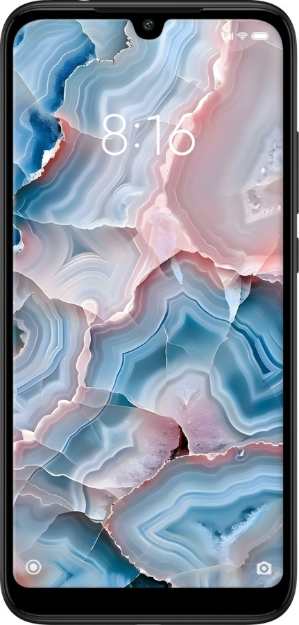 TPU чехол Мрамор для Xiaomi Redmi 7 - 6306b-1669 изображение 