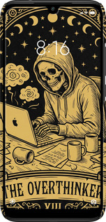 3D пластиковий матовий чехол The Overthinker для Xiaomi Redmi 7 - 6774m-1669 изображение 