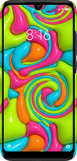 3D пластиковый матовый чехол Y2K Jelly Dream для Xiaomi Redmi 7 - 6780m-1669 изображение 