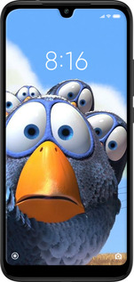 2D пластиковый чехол Angry Birds для Xiaomi Redmi 7 - 6008t-1669 изображение 