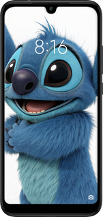 2D пластиковый чехол Стич 1 для Xiaomi Redmi 7 - 6686t-1669 изображение 