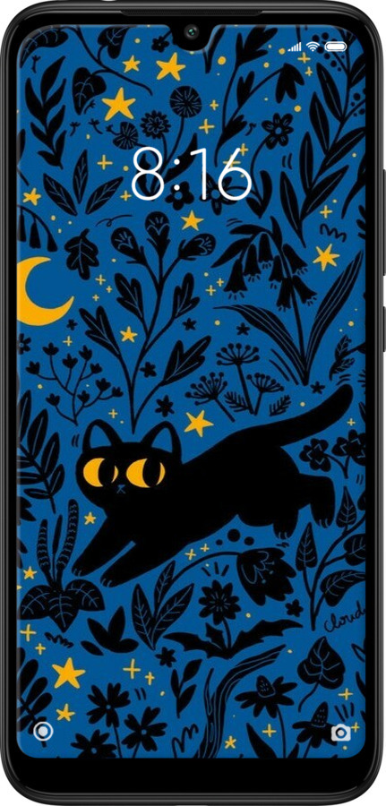 2D пластиковий чехол Літня ніч для Xiaomi Redmi 7 - 6472t-1669 изображение 