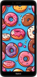 TPU чехол Пончики для Xiaomi Redmi 7A - 6318b-1716 изображение 