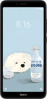 TPU чехол Пес водка для Xiaomi Redmi 7A - 6368b-1716 изображение 
