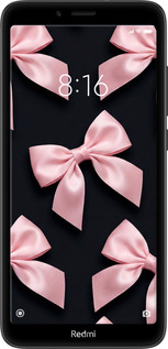 TPU чехол Coquette Ribbons Dark Coquette для Xiaomi Redmi 7A - 6767b-1716 изображение 