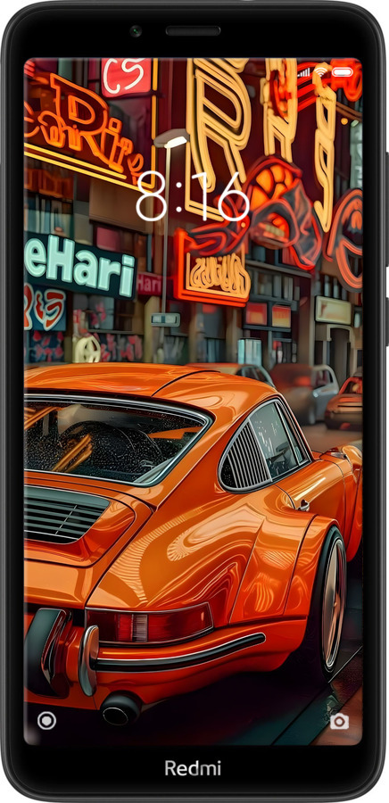 TPU чехол Порше для Xiaomi Redmi 7A - 6334b-1716 изображение 