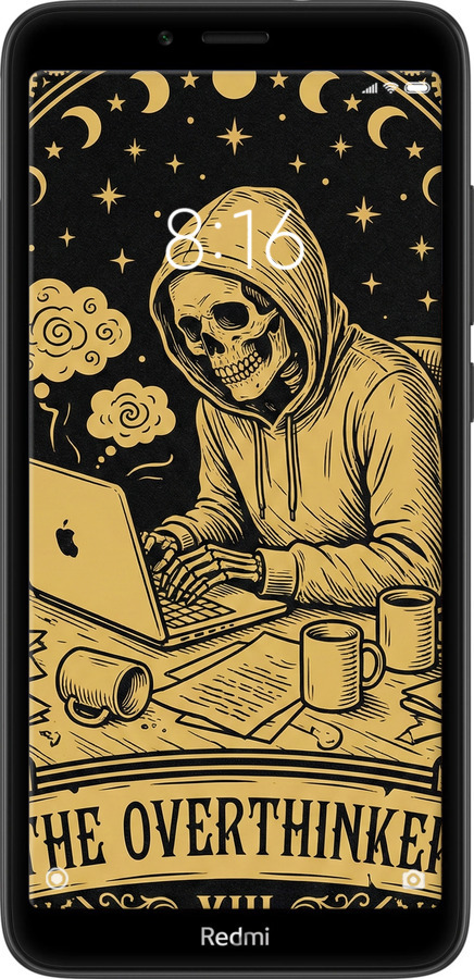 TPU чехол The Overthinker для Xiaomi Redmi 7A - 6774b-1716 изображение 