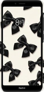 3D пластиковий матовий чехол Dark Coquette для Xiaomi Redmi 7A - 6765m-1716 изображение 