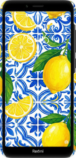 3D пластиковый матовый чехол Grocery Girl Italian Summer для Xiaomi Redmi 7A - 6766m-1716 изображение 