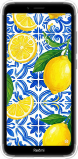 Силикон с усиленными углами чехол Grocery Girl Italian Summer для Xiaomi Redmi 7A - 6766sp-1716 изображение 