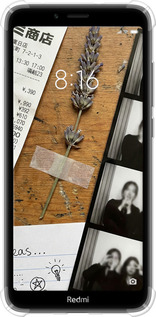 Силіконовий протиударний с посиленими кутами чехол Aesthetic Scrapbook Collage для Xiaomi Redmi 7A - 6773sp-1716 изображение 