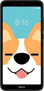 2D пластиковий чехол Корги для Xiaomi Redmi 7A - 6280t-1716 изображение 