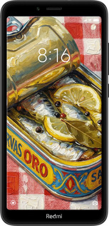 2D пластиковый чехол Vintage Sardine Tin Phone для Xiaomi Redmi 7A - 6772t-1716 изображение 