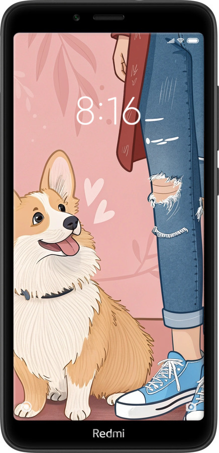 2D пластиковий чехол № 6707 для Xiaomi Redmi 7A - 6707t-1716 изображение 