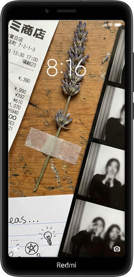 2D пластиковий чехол Aesthetic Scrapbook Collage для Xiaomi Redmi 7A - 6773t-1716 изображение 