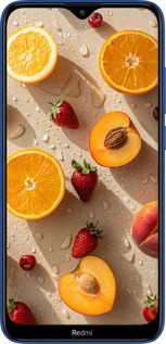 TPU чехол Фрукты 3 для Xiaomi Redmi 8 - 6703b-1806 изображение 