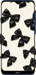 3D пластиковый матовый чехол Dark Coquette для Xiaomi Redmi 8 - 6765m-1806 изображение 