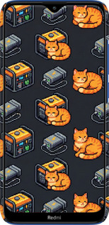 3D пластиковый матовый чехол Autonomous Zone для Xiaomi Redmi 8 - 6771m-1806 изображение 