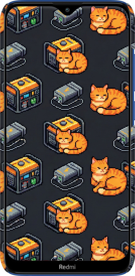 3D пластиковый матовый чехол Autonomous Zone для Xiaomi Redmi 8 - 6771m-1806 изображение 