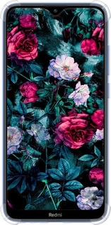 Силикон с усиленными углами чехол Сад и розы для Xiaomi Redmi 8 - 6483sp-1806 изображение 