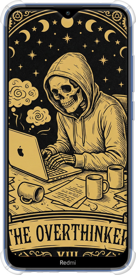 Силіконовий протиударний с посиленими кутами чехол The Overthinker для Xiaomi Redmi 8 - 6774sp-1806 изображение 