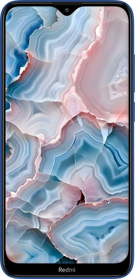 2D пластиковий чехол Мрамор для Xiaomi Redmi 8 - 6306t-1806 изображение 