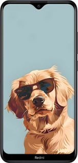 TPU чехол Пес в очках для Xiaomi Redmi 8A - 6381b-1794 изображение 