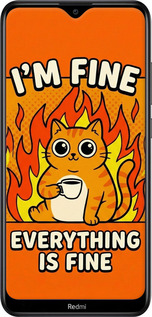 TPU чехол Funny Cat для Xiaomi Redmi 8A - 6786b-1794 изображение 