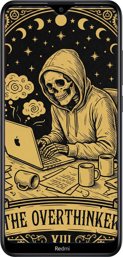 TPU чехол The Overthinker для Xiaomi Redmi 8A - 6774b-1794 изображение 
