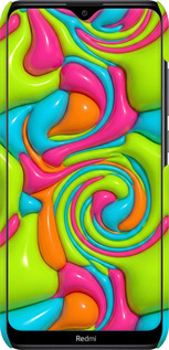 3D пластиковый матовый чехол Y2K Jelly Dream для Xiaomi Redmi 8A - 6780m-1794 изображение 