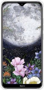 Силикон с усиленными углами чехол Полночь в саду II для Xiaomi Redmi 8A - 6424sp-1794 изображение 