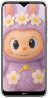 Силіконовий протиударний с посиленими кутами чехол Лабубу 1 для Xiaomi Redmi 8A - 6709sp-1794 изображение 
