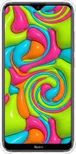 Силикон с усиленными углами чехол Y2K Jelly Dream для Xiaomi Redmi 8A - 6780sp-1794 изображение 