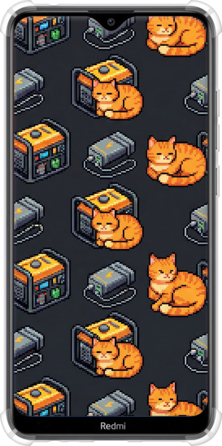 Силикон с усиленными углами чехол Autonomous Zone для Xiaomi Redmi 8A - 6771sp-1794 изображение 