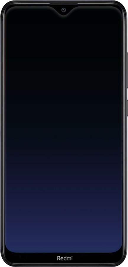 2D пластиковый чехол Градиент в тёмно - синем стиле для Xiaomi Redmi 8A - 6542t-1794 изображение 