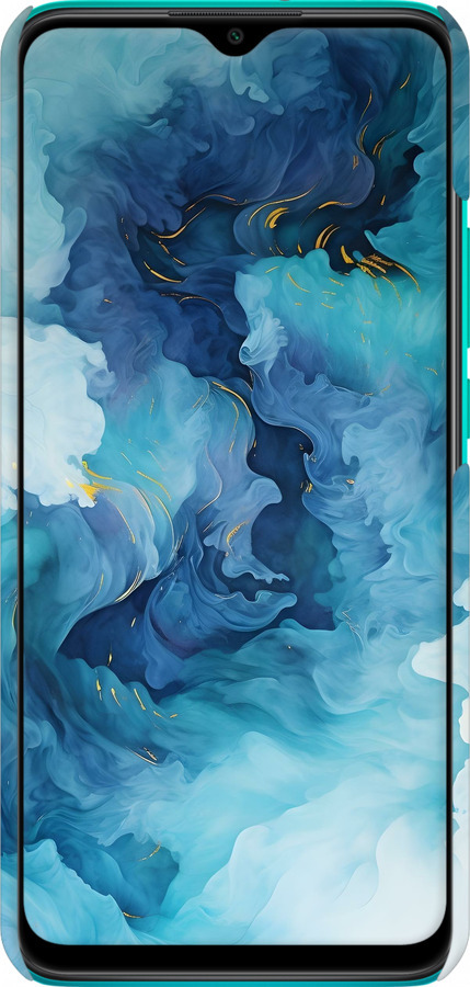 3D пластиковий матовий чехол Акварель для Xiaomi Redmi 9 - 6320m-2019 изображение 